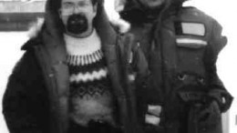 Photo by Vivian DanielsonCharles Fipke (left) and Hugo Dummett (right) were instrumental in the discovery and development of the Ekati diamond mine.