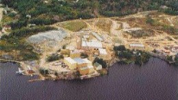 The Bissett mine in Manitoba.