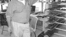 Neil Novak, chief operating officer and vice-president exploration of Spider Resources, at the McFauld's Lake camp.