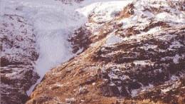 The dormant Summit Lake gold mine (lower right), in the Stewart area of northwestern British Columbia.