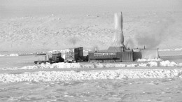 Bulk-sampling last winter on Peregrine Diamonds' Tli Kwi Cho kimberlite complex in the Northwest Territories.