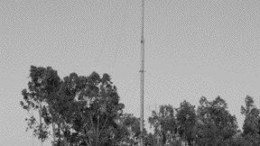 Establishing baseline environmental data at the mine site, using equipment such as this to build meteorolgical records, is an important part of environmental permitting.