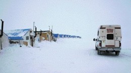 PEREGRINE DIAMONDSThe camp at the Tli Kwi Cho diamond project in the Northwest Territories, 300 km northeast of Yellowknife, where a portion of the 2006 bulk sample that was collected from the main lobe of the DO-27 pipe yielded an average grade of 0.88 carat per tonne. Peregrine is the operator of the project, with a 54.47% ownership stake.PEREGRINE, From Page 1