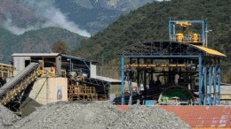 MERIDIAN GOLDThe mill at Minera Florida in central Chile.