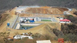 AUROGIN RESOURCESThe small El Sastre open-pit heap leach gold mine in central Guatemala.