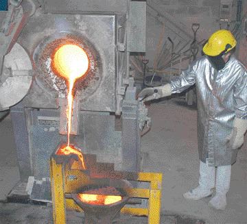 CENTURY MININGA gold pour at Century Mining's Sigma Lamaque operation in Quebec.