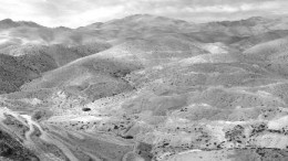 GLOBAL COPERPanoramic view of the Relincho copper-molybdenum project in Chile.