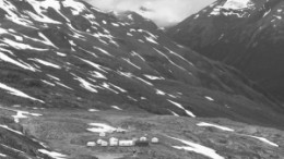 Silver Standard Resources' Snowfield gold project, located 40 km north of Stewart, B. C.