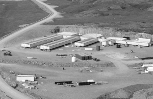 Building infrastructure at Newmont Mining's Doris North gold and precious metals property in Nunavut.