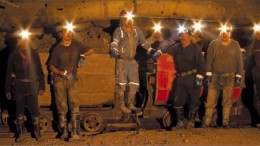 Miners in Great Panther Silver's Topia polymetallic mine in Durango state, Mexico. Photo by Great Panther Silver