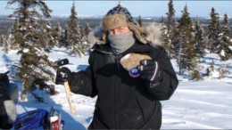 Exploration manager Alex Walus at Cap-Ex Ventures' Schefferville iron ore project near Schefferville, Que. Photo by Cap-Ex Ventures