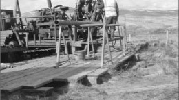 Drilling the Curraghinalt gold deposit at Dalradian Resources' Tyrone project in Northern Ireland. Photo by Dalradian Resources