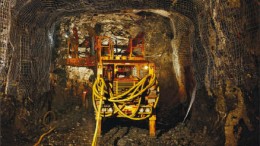 In the ramp at HudBay Minerals' Lalor nickel-copper-gold-silver project in Manitoba. Photo by HudBay Minerals