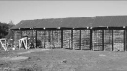 A core shack at Century Iron Mines' and Augyva Mining Resources' Duncan Lake iron ore project in the James Bay region of Quebec. Photo by Augyva Mining Resources
