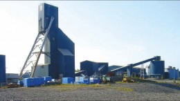A headframe and facilities at Alexis Minerals'past-producing Snow Lake gold mine in Manitoba. Photo by Alexis Minerals