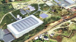 A diagram of Celeste Copper's proposed mine infrastructure at the South Crofty tin project in Cornwall, England. Photo by Celeste Copper