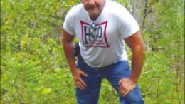 Majescor Resources CEO Daniel Hachey at the Douvray copper-gold prospect in northeastern Haiti. Photo by Majescor Resources