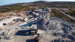 An aerial shot of the Gibraltar copper-molybdenum mine in British Columbia. Source: Taseko Mines