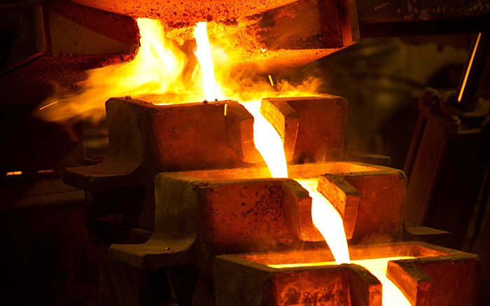 Dor pour at SilverCrest Mines' Santa Elena silver-gold mine in Sonora. Source: SilverCrest Mines