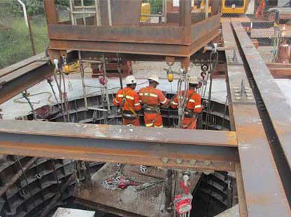 Construction at Colossus Minerals'  Serra Pelada gold-platinum-palladium project in Brazil. Credit: Colossus Minerals