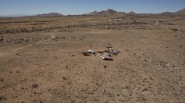 Drilling at Excelsior Mining's Gunnison copper project in Arizona, 105 km southeast of Tucson. Credit: Excelsior Mining