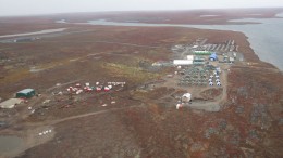 Sabina Gold & Silver's exploration camp on the Goose property, part of the company's Back River gold project in southwestern Nunavut. Credit: Sabina Gold & Silver
