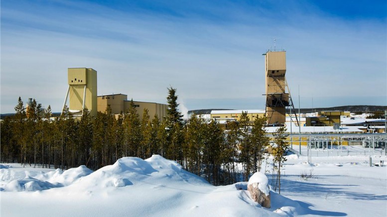 Headframes at the Cigar Lake uranium project in Saskatchewan. Credit: Cameco
