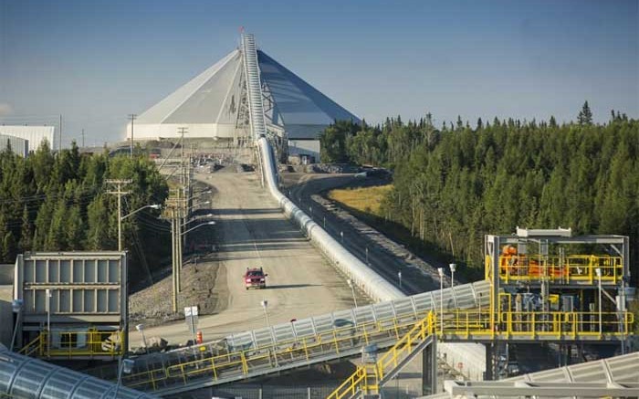 Processing facilities at Osisko Mining's Canadian Malartic project in Quebec. Credit: Osisko Mining