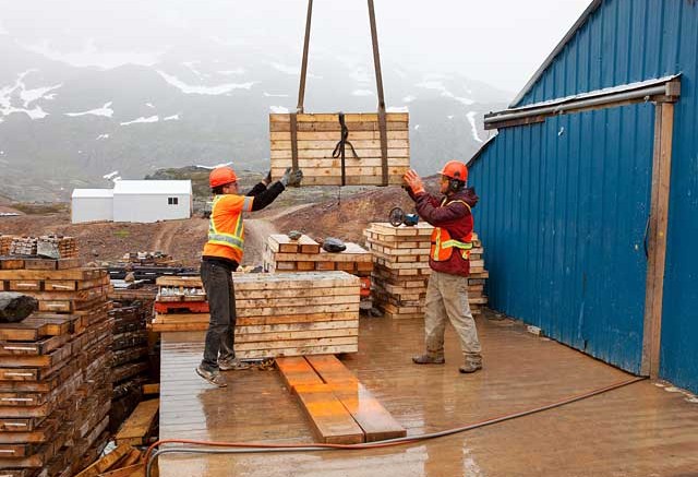 Mining personnel at Pretium Resources' Brucejack  gold-silver project in British Columbia. Credit: Pretium Resources