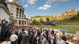 Delegates mingle at the Precious Metals Summit in Colorado. Credit: Precious Metals Summit