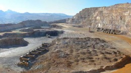 The Calaorco pit at Tahoe Resources' La Arena gold mine in northern Peru, 480 km northwest of Lima. Credit: Rio Alto Mining.