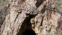 An adit at Condor Gold's historic La India gold project in Nicaragua. Credit: Condor Gold