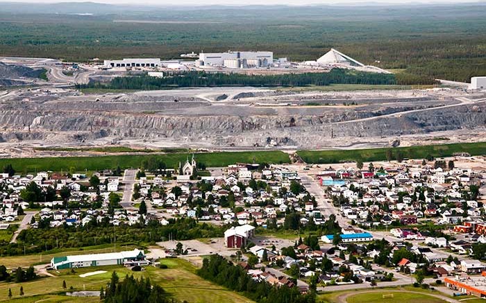 Agnico Eagle Mines and Yamana Gold's Canadian Malartic gold mine in Quebec. The mine is Abitibi Royalties' main royalty stream. Source: Agnico Eagle Mines