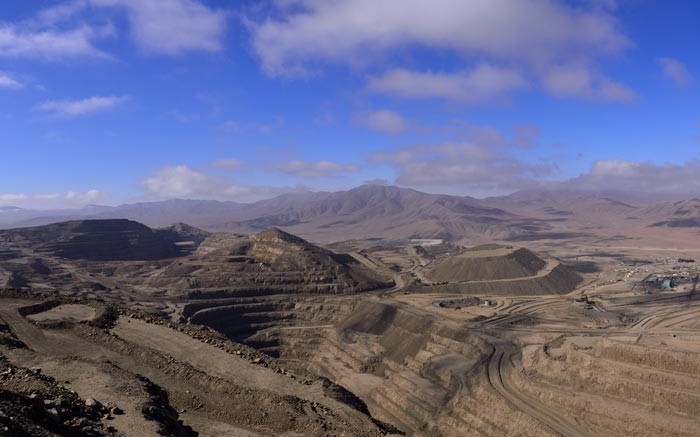 The Mantoverde copper mine in Chile, which Anglo American sold, along with the nearby Mantos Blancos copper mine, to a consortium led by Audley Capital Advisors earlier this year. Credit: Anglo American