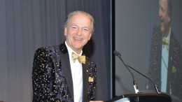 Pierre Lassonde served as the evening's master of ceremonies. Credit: Keith Houghton Photography