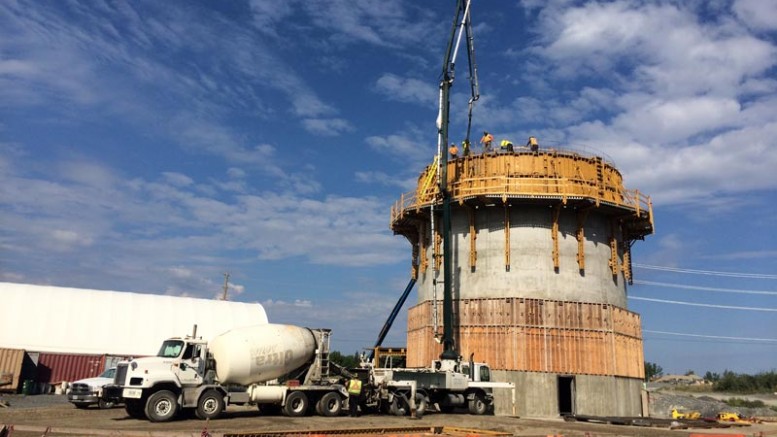 Construction at Rubicon Minerals' Phoenix gold project. Credit: Rubicon Minerals