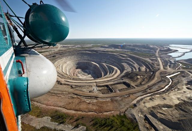 Alrosa's Nyurbinskaya diamond mine