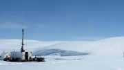 Drilling at Peregrine Diamonds' Chidliak project.