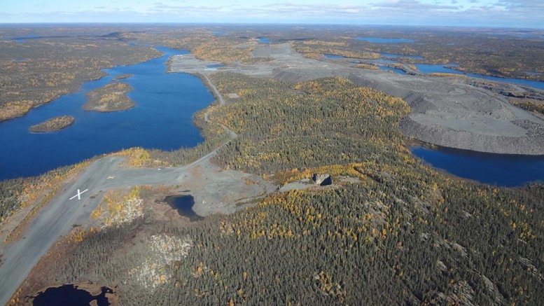 Nighthawk Gold's Colomac gold deposit in the Northwest Territories. Credit: Nighthawk Gold.