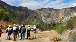 Mariana Resources' Hot Maden gold-copper project in Artvin Province, Turkey, in 2015. Credit: Mariana Resources.