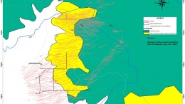 A map of permitted areas of the Páramo district in Colombia. Credit: Ministry of the Environment in Colombia.