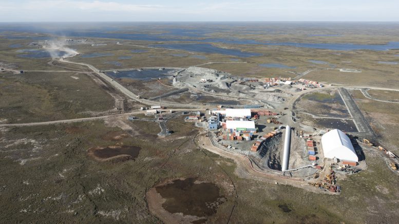 The portal entrance at Agnico Eagle Mines' Meliadine gold project in Nunavut in August 2016. Credit: Agnico Eagle Mines.