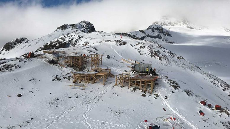 Workers on drill pads at Garibaldi Resources’ E&L nickel-copper project in northwestern British Columbia’s Golden Triangle district. Credit: Garibaldi Resources.