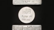 Silver bullion from the Bunker Hill mine. Credit: Bunker Hill Mining.
