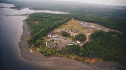 The camp at Marathon Gold’s Valentine Lake gold project in Newfoundland. Credit: Marathon Gold.