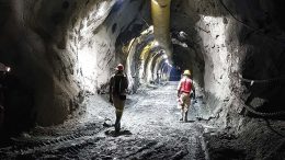 Alphamin Resources’ team underground at Bisie. Credit: Alphamin Resources.