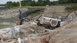 Probe Metals drilling Val-d'Or East