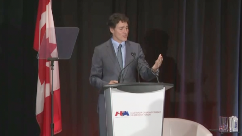 Prime Minister Justin Trudea