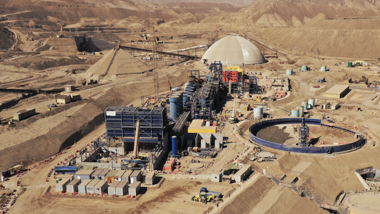 Capstone Copper building copper-cobalt district in Chile