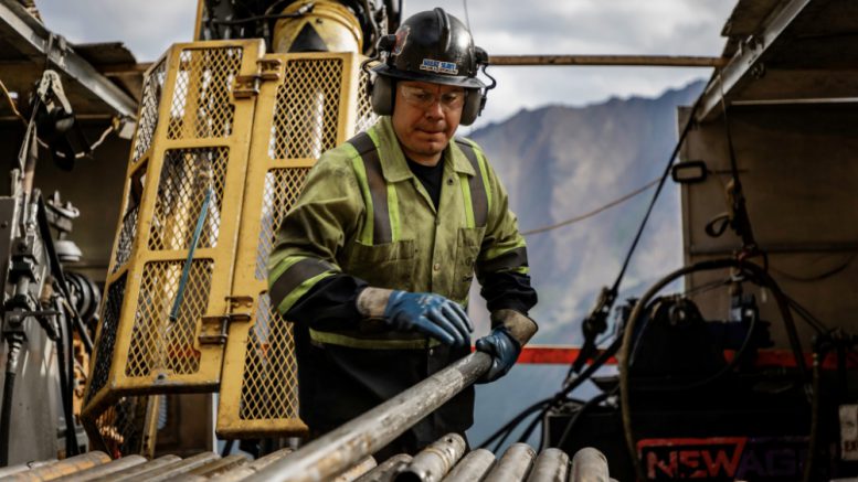 Snowline Yukon drilling